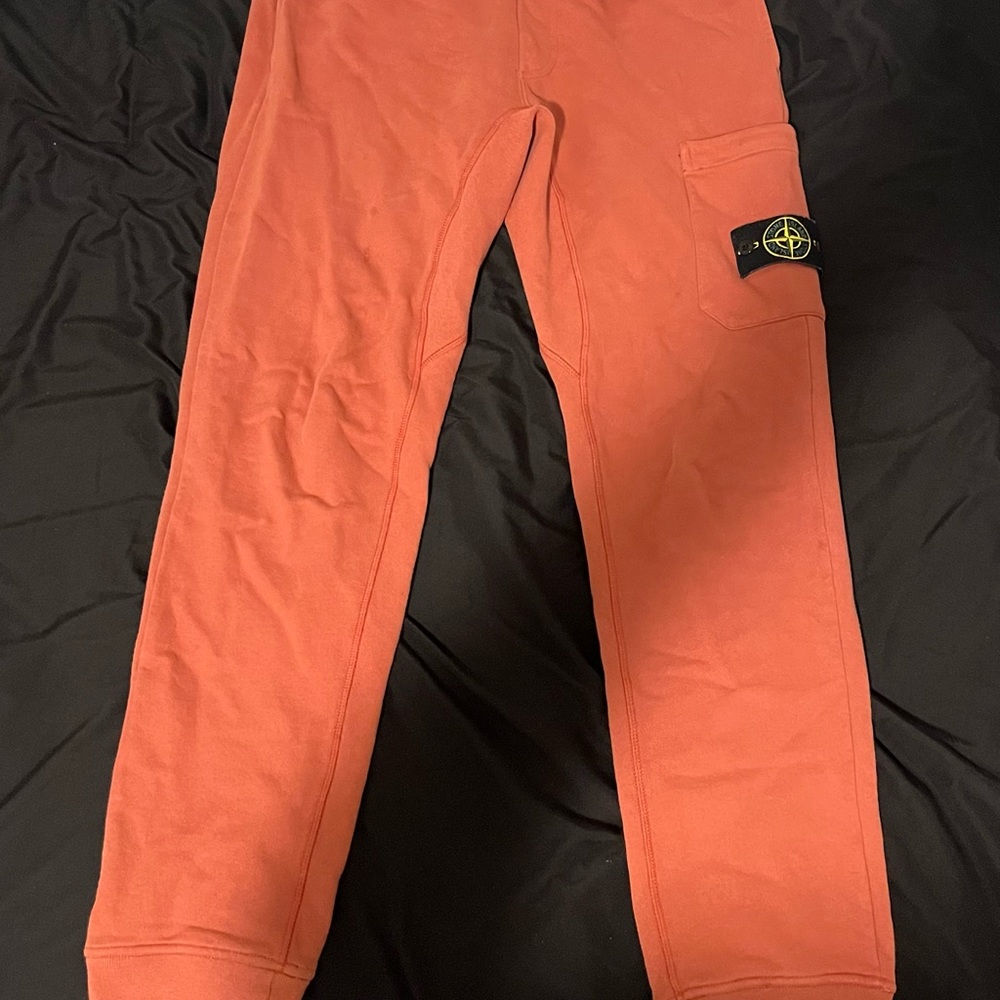 STONE ISLAND
Orange Lounge Pants/joggers